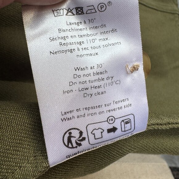 Sézane Will Forever Jacket | Women's | Color: Khaki / Olive Green | Size: Medium - Picture 7 of 8